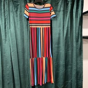 Beautiful Multicolored Summer Dress